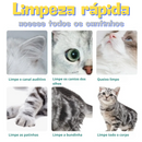 Luva de Limpeza a Seco para Pets