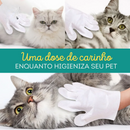 Luva de Limpeza a Seco para Pets