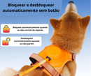 Coleira Peitoral com Guia Retrátil Embutido