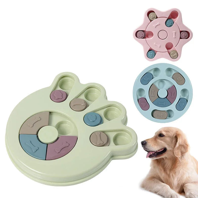 PetQuebra-Cabeça - Brinquedo interativo Comedouro