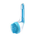 Escova de Banho com Dispenser para Shampoo