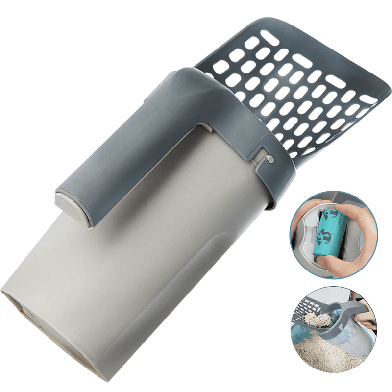 CleanPáBag - Pá Higiênica com Dispenser Embutido