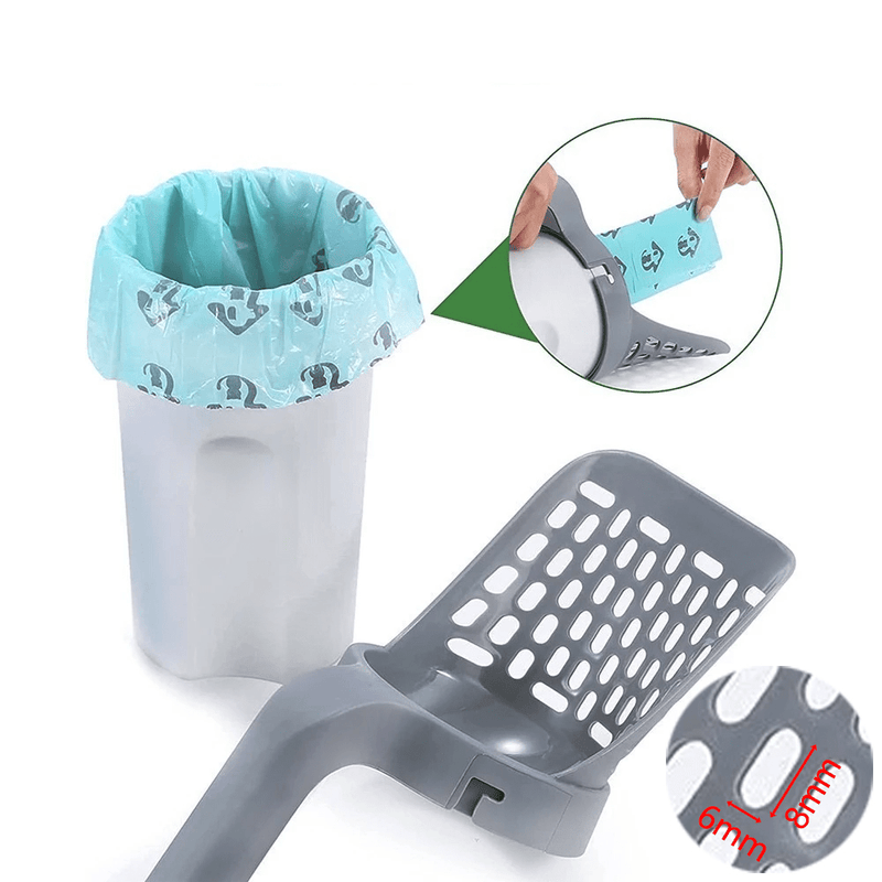CleanPáBag - Pá Higiênica com Dispenser Embutido