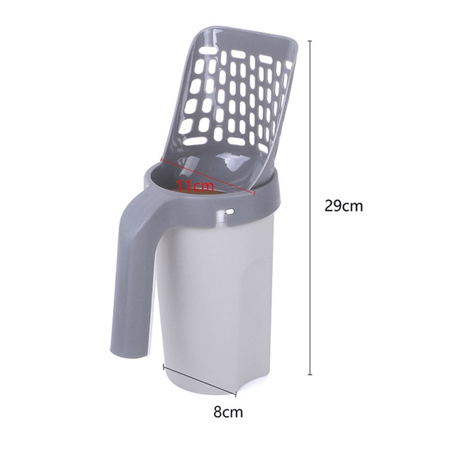 CleanPáBag - Pá Higiênica com Dispenser Embutido