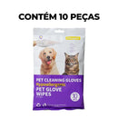 Luva de Limpeza a Seco para Pets