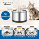 Fonte de Água em Aço Inox - FlorCat