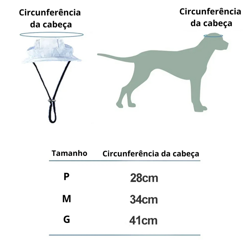 Chapéu Pet