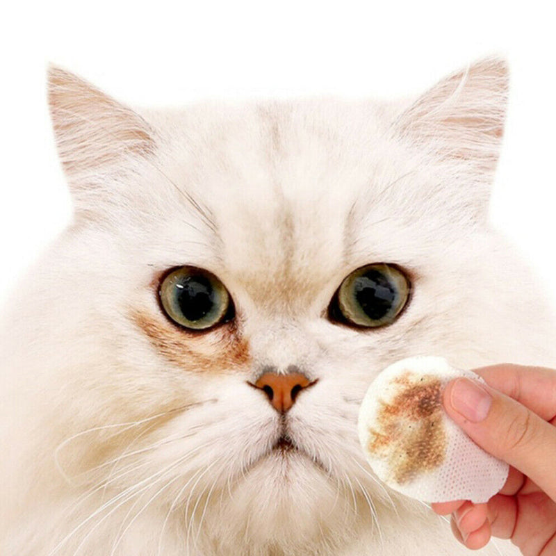 Lenços para limpeza de lágrimas ácidas e orelhas - PetCare Wipes®