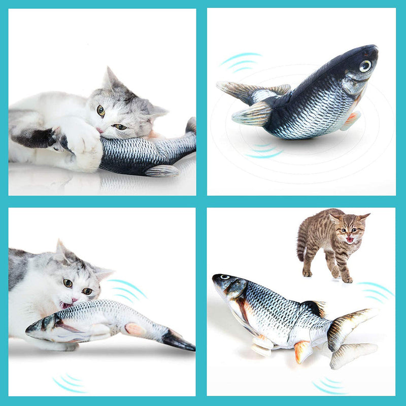 E-ToyFish - Brinquedo Peixe Elétrico Para Gatos