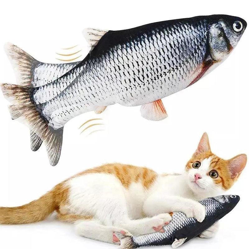 E-ToyFish - Brinquedo Peixe Elétrico Para Gatos