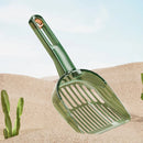 Pá com Alça Retrátil para Areia de Gato