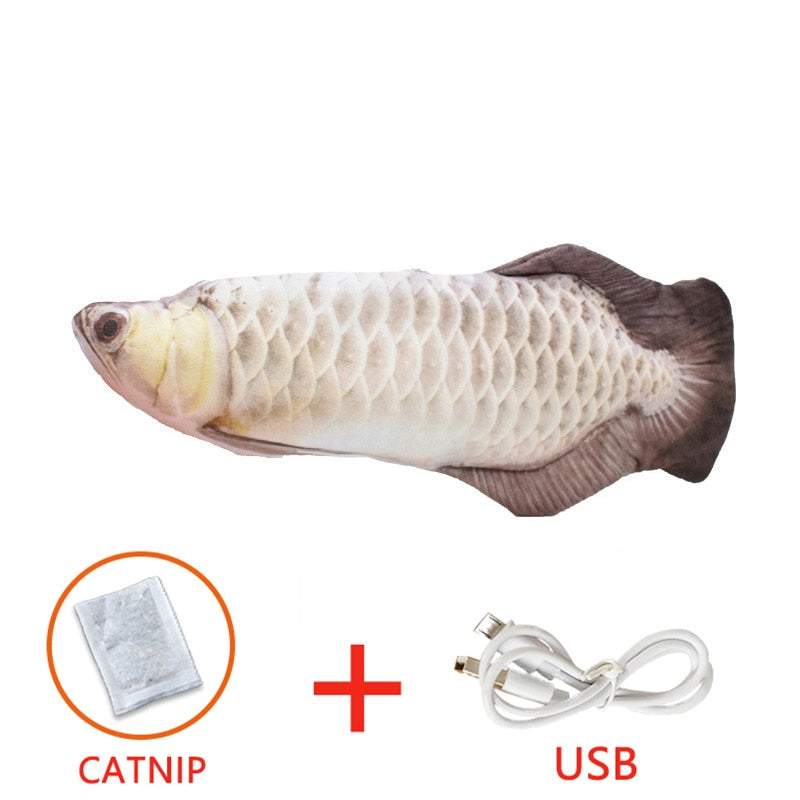 E-ToyFish - Brinquedo Peixe Elétrico Para Gatos