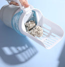 Pá Higiênica com Dispenser Embutido