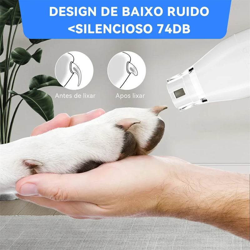 Aspirador e Aparador de Pelos 7 em 1