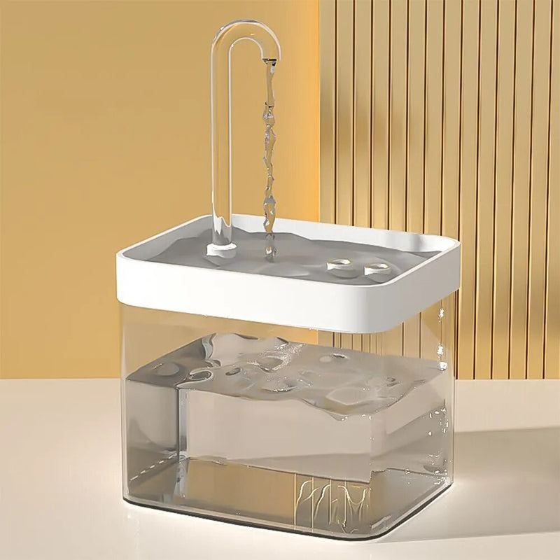 Bebedouro Transparente Automático para Gatos - AquaPurr