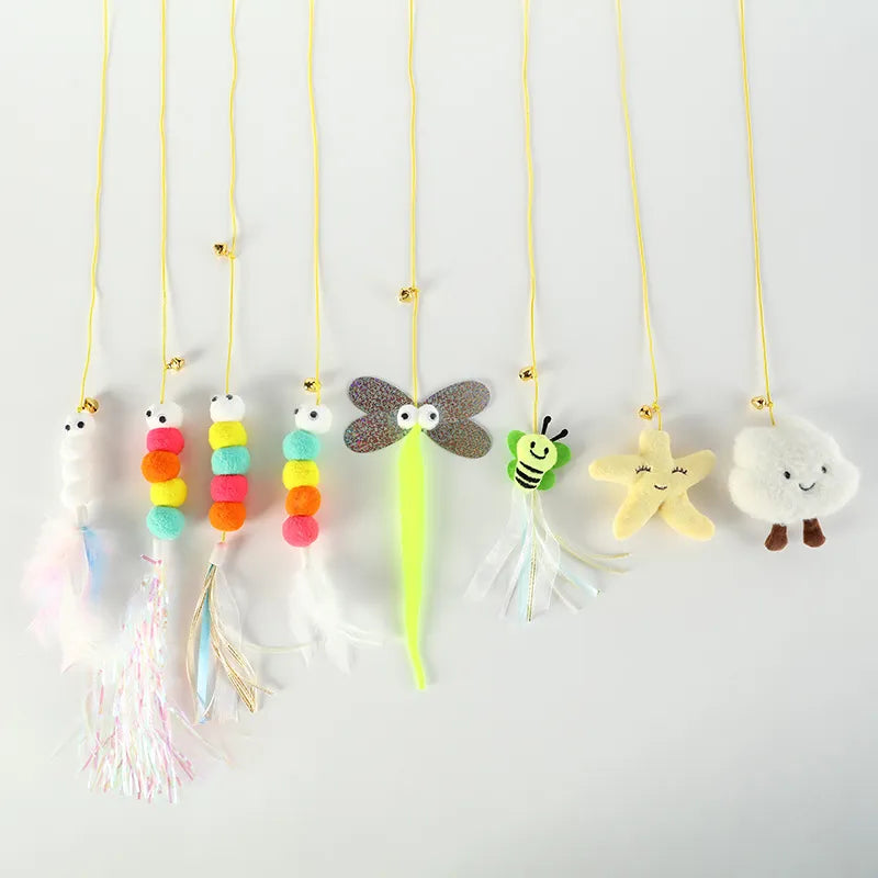 Elástico Divertido - Brinquedo Interativo para Gatos