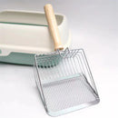 Pá Inox Pro Clean 2 em 1 para Areia de Gato