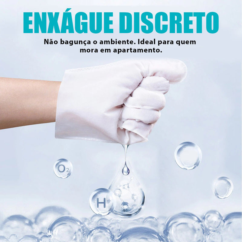 Luvas Umedecidas para Banho a Seco